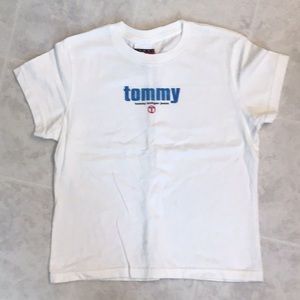 Tommy Hilfiger women’s medium white T-shirt